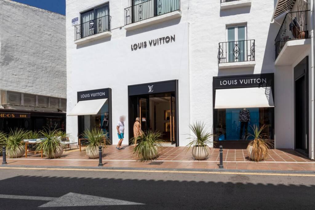 Puerto Banus Second Line, Luxury Apartement 马尔韦利亚 外观 照片